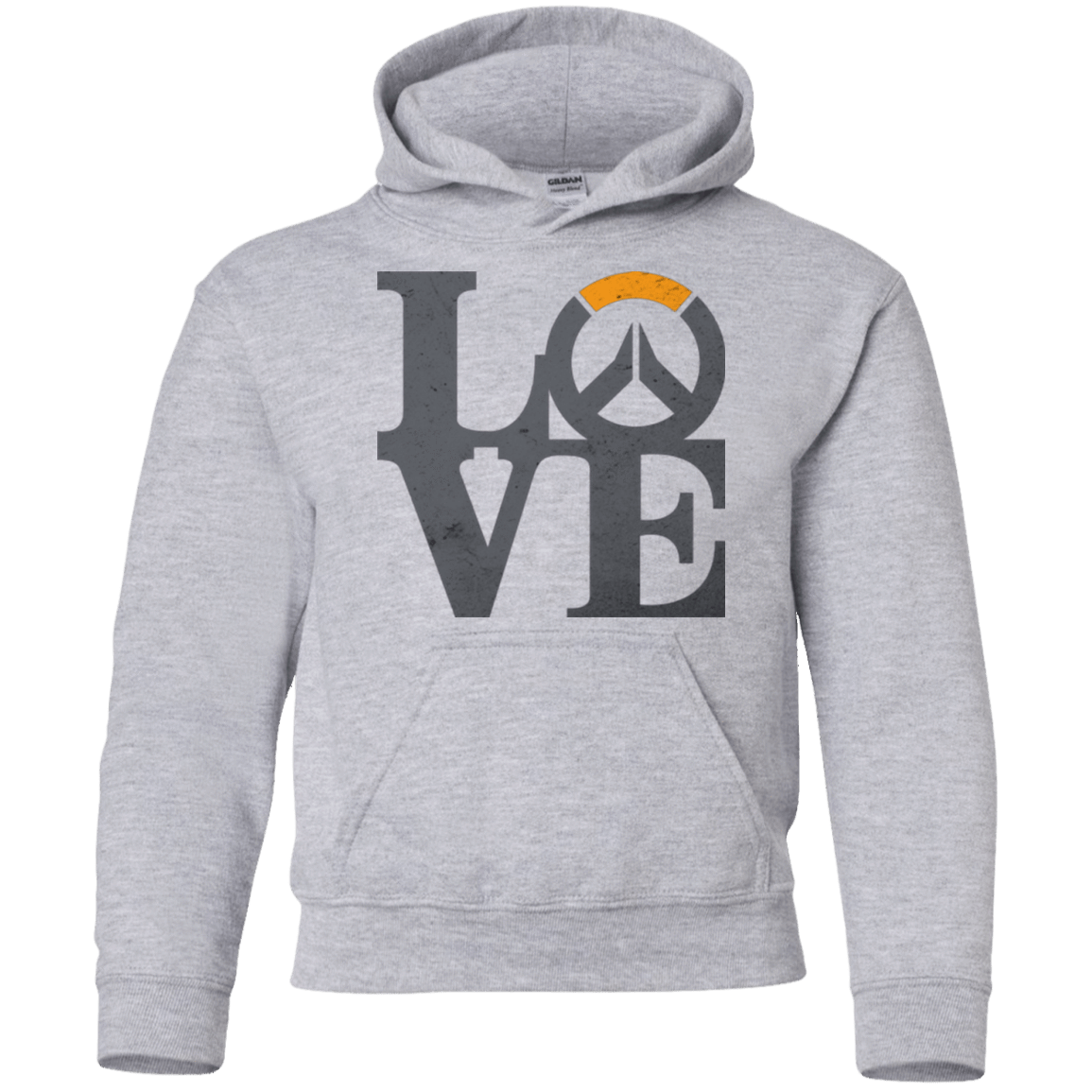 Sweatshirts Sport Grey / YS Loverwatch Youth Hoodie