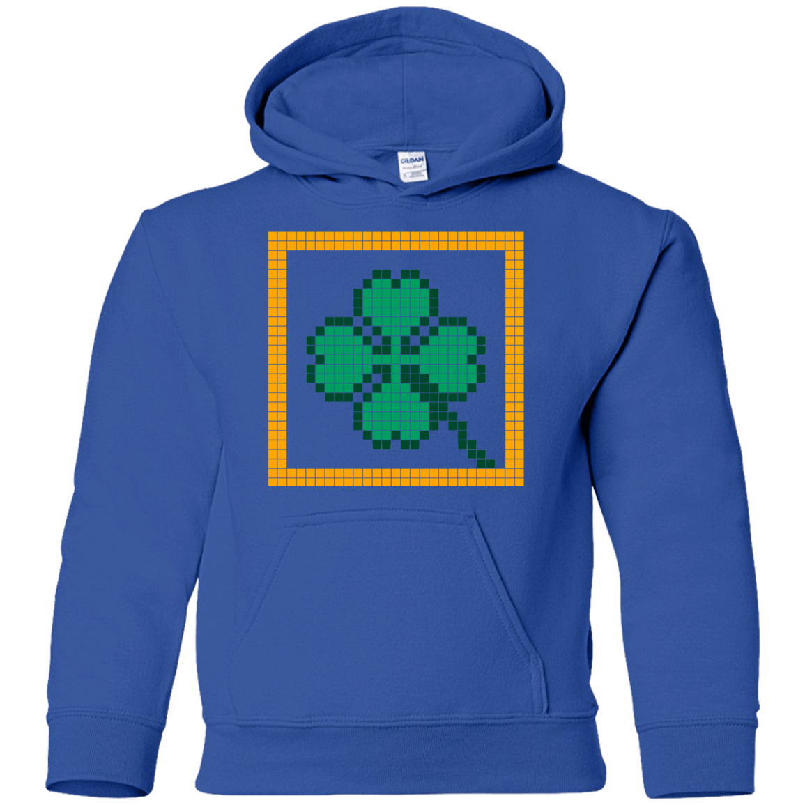 Sweatshirts Royal / YS Low Resolution Irish Youth Hoodie