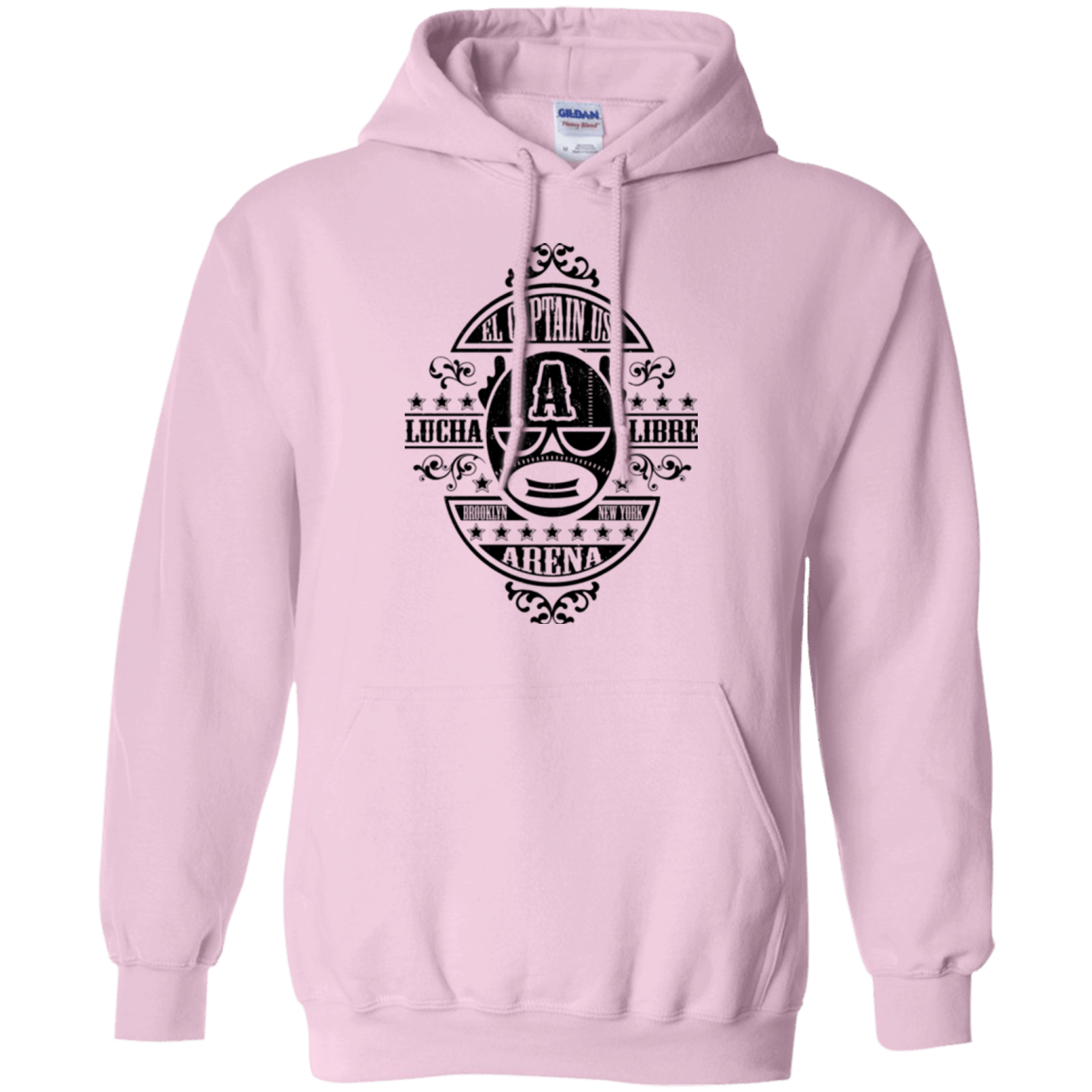 Sweatshirts Light Pink / Small Lucha Captain Pullover Hoodie