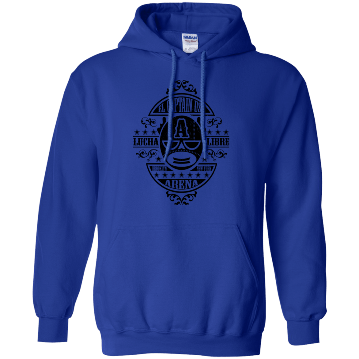 Sweatshirts Royal / Small Lucha Captain Pullover Hoodie