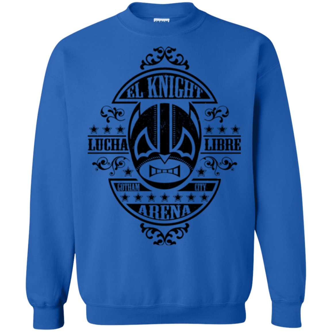 Sweatshirts Royal / Small Lucha Knight Crewneck Sweatshirt