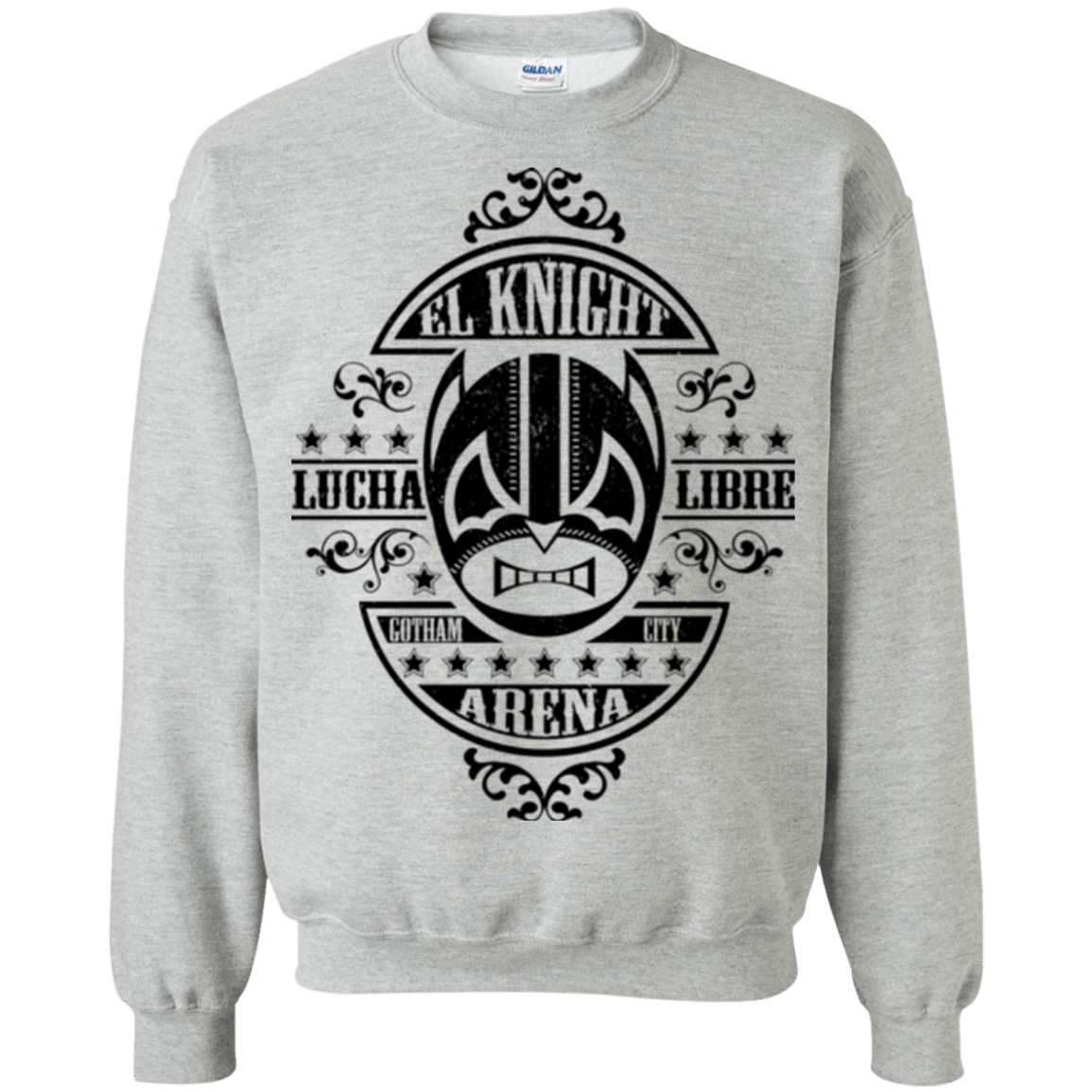 Sweatshirts Sport Grey / Small Lucha Knight Crewneck Sweatshirt