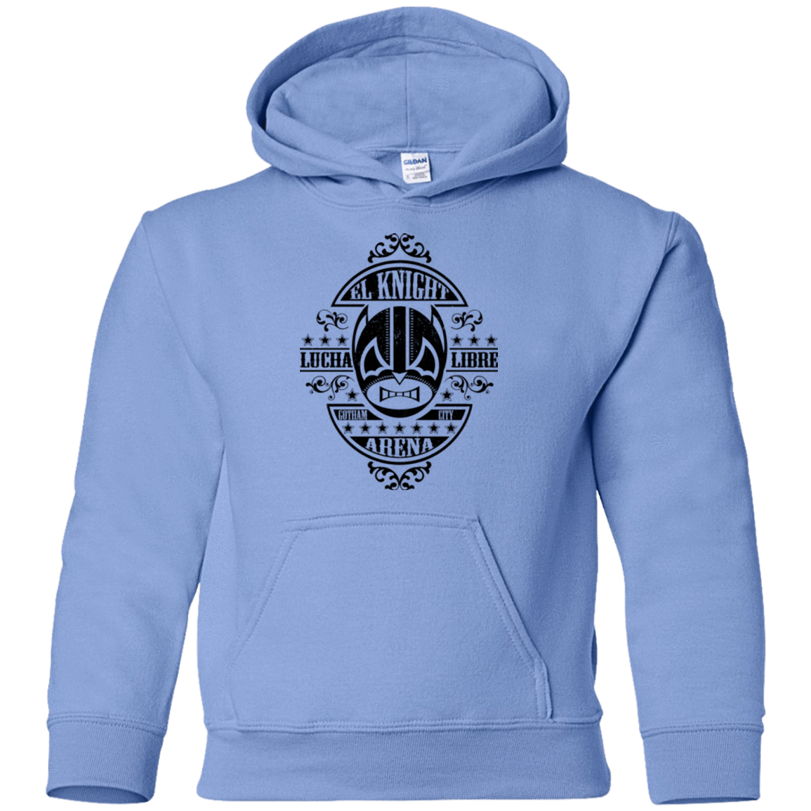 Sweatshirts Carolina Blue / YS Lucha Knight Youth Hoodie
