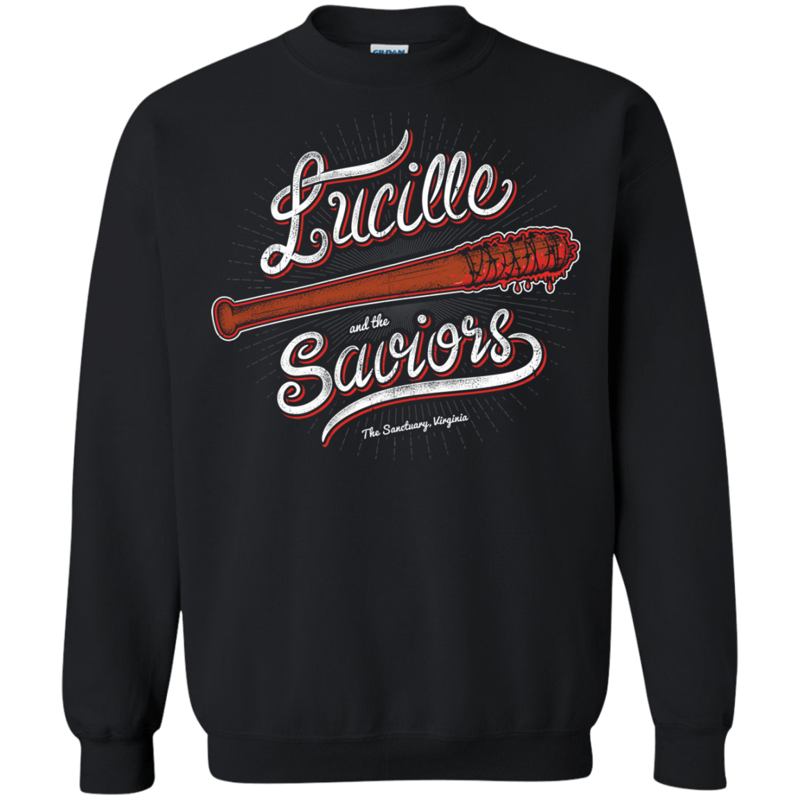 Sweatshirts Black / Small Lucille and the Saviors Crewneck Sweatshirt