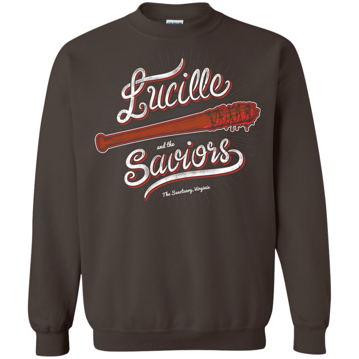 Sweatshirts Dark Chocolate / Small Lucille and the Saviors Crewneck Sweatshirt