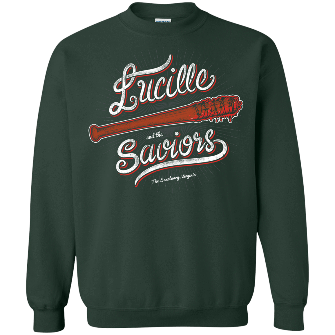 Sweatshirts Forest Green / Small Lucille and the Saviors Crewneck Sweatshirt