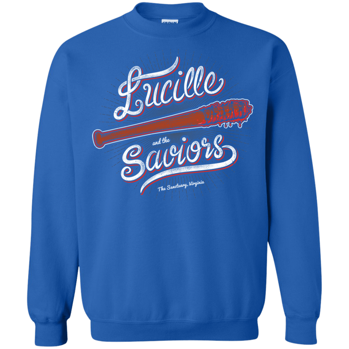 Sweatshirts Royal / Small Lucille and the Saviors Crewneck Sweatshirt