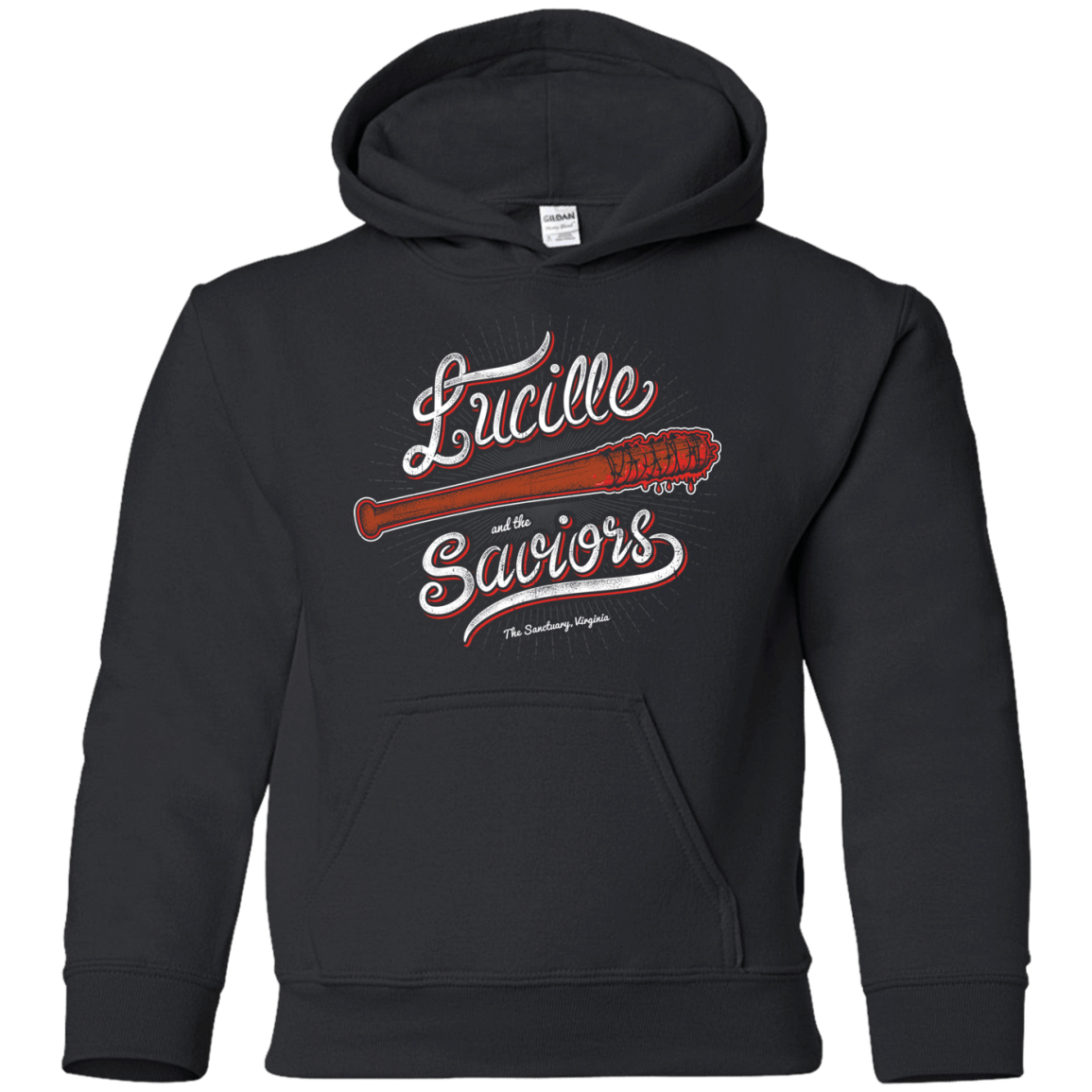 Sweatshirts Black / YS Lucille and the Saviors Youth Hoodie