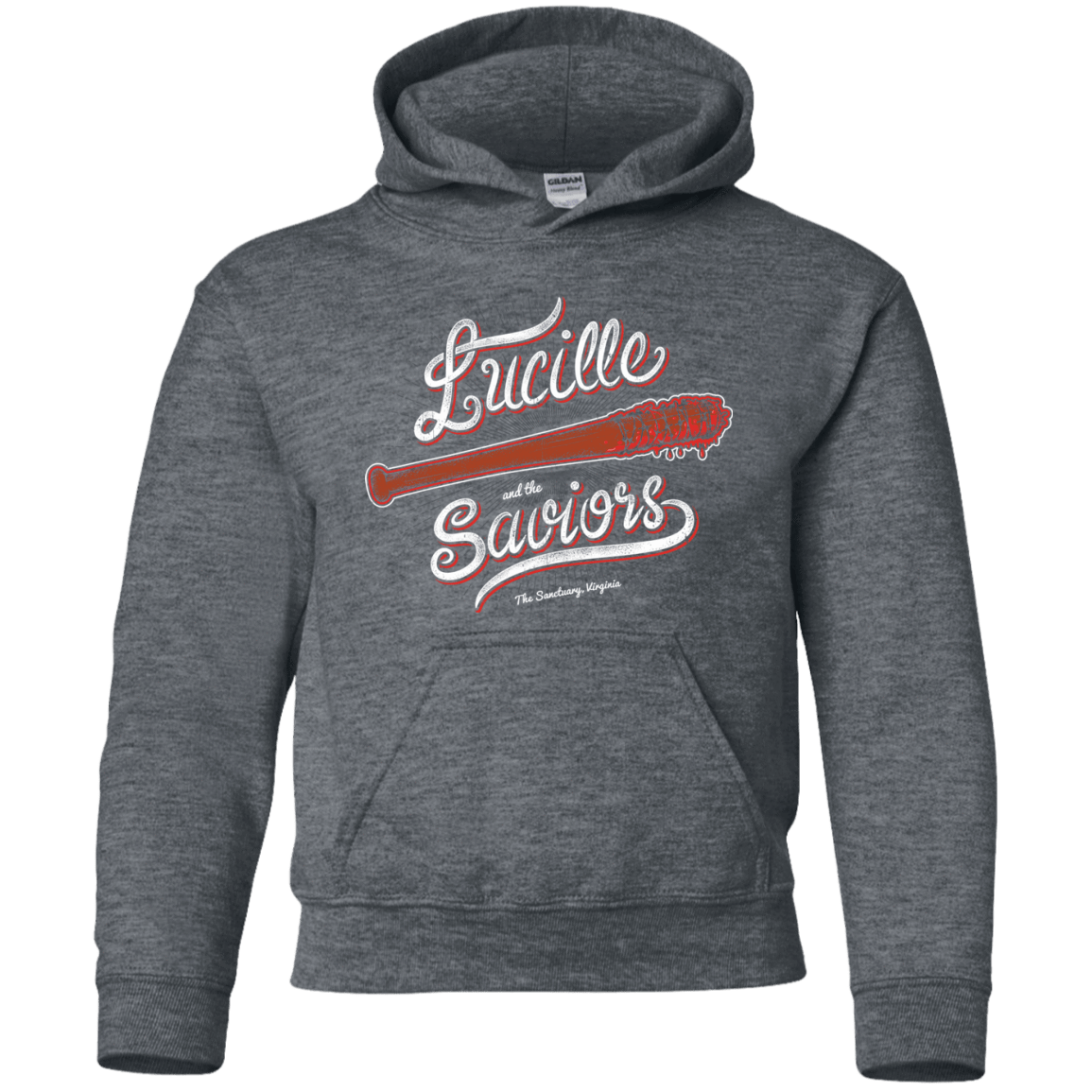 Sweatshirts Dark Heather / YS Lucille and the Saviors Youth Hoodie