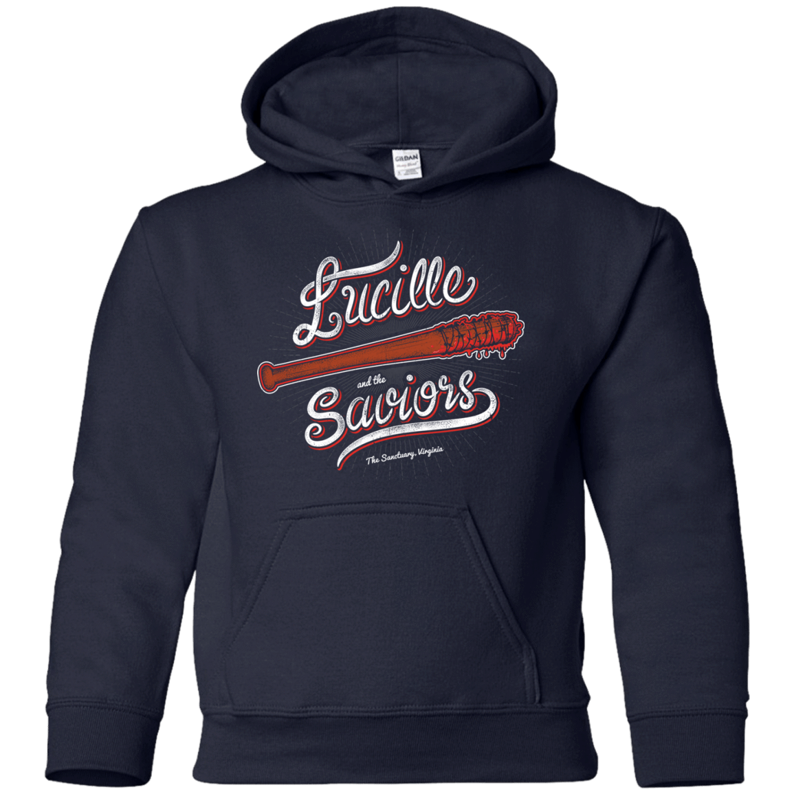 Sweatshirts Navy / YS Lucille and the Saviors Youth Hoodie