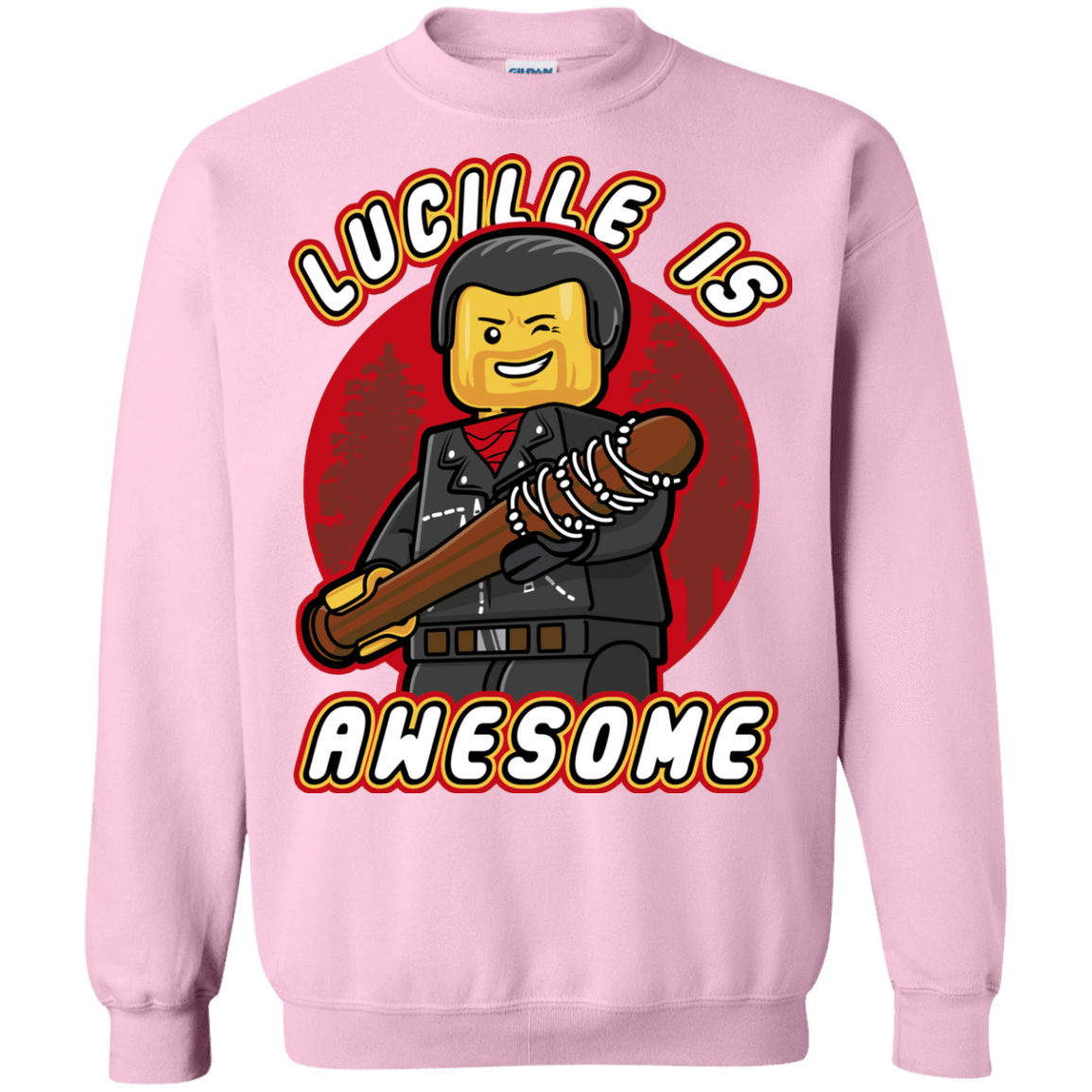 Sweatshirts Light Pink / Small Lucille is Awesome Crewneck Sweatshirt