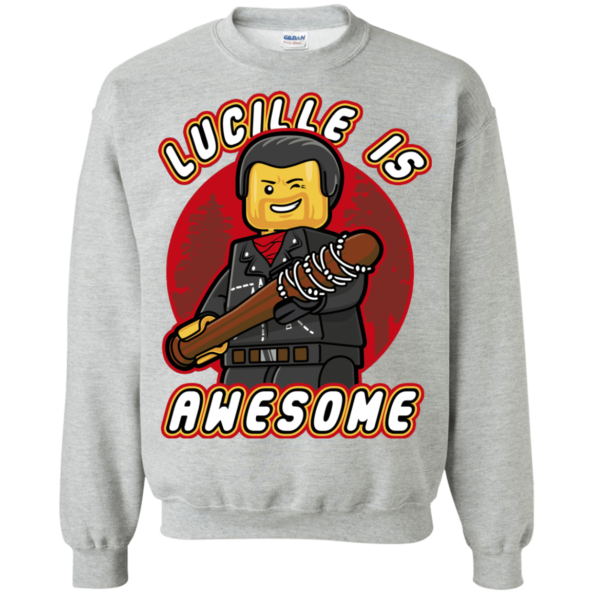 Sweatshirts Sport Grey / Small Lucille is Awesome Crewneck Sweatshirt