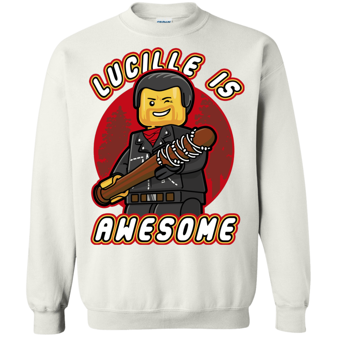 Sweatshirts White / Small Lucille is Awesome Crewneck Sweatshirt