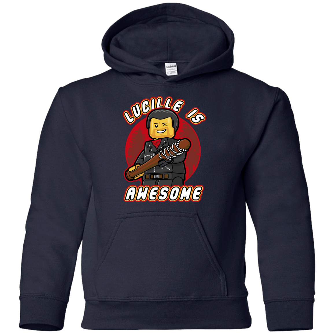 Sweatshirts Navy / YS Lucille is Awesome Youth Hoodie