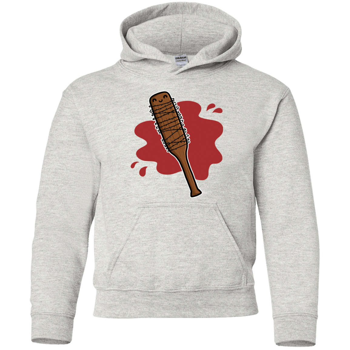 Sweatshirts Ash / YS Lucille Youth Hoodie