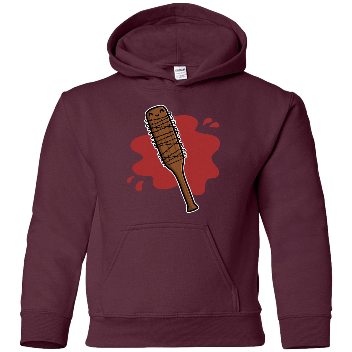 Sweatshirts Maroon / YS Lucille Youth Hoodie
