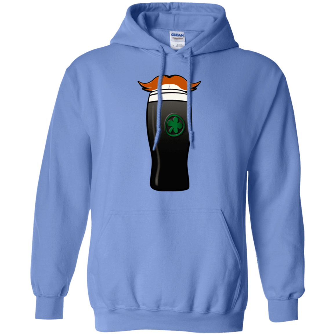 Sweatshirts Carolina Blue / Small Luck of The Irish Pullover Hoodie
