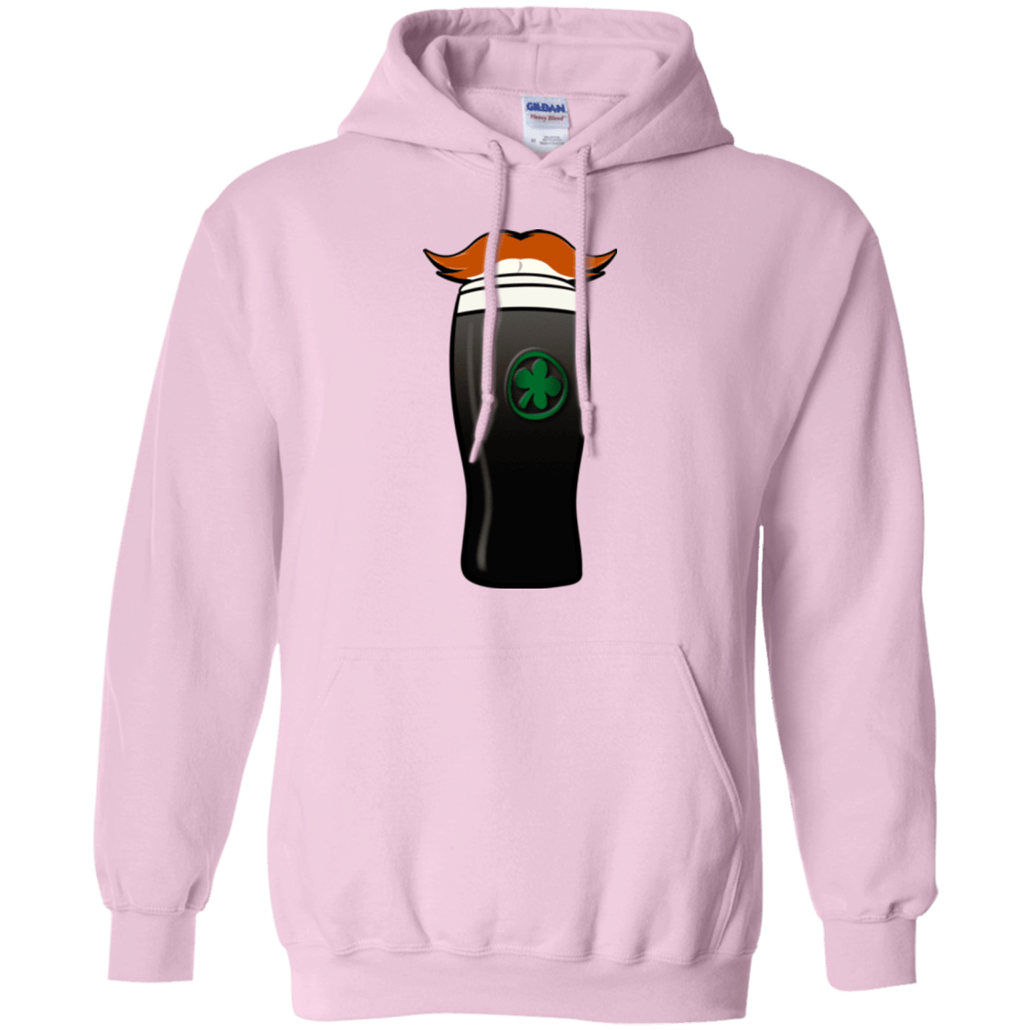 Sweatshirts Light Pink / Small Luck of The Irish Pullover Hoodie