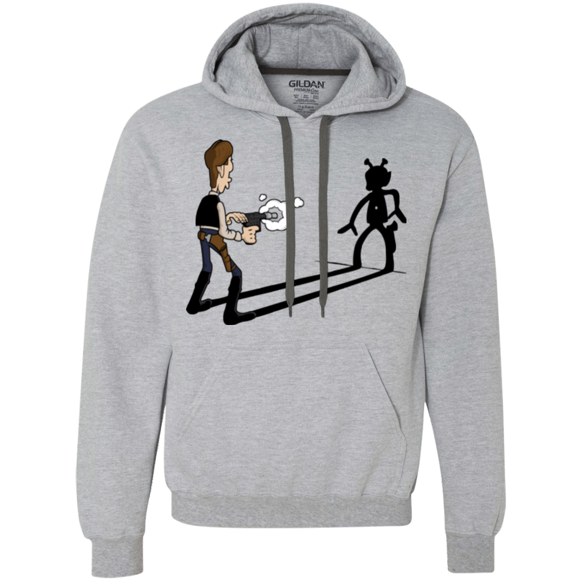 Sweatshirts Sport Grey / S Lucky Han Premium Fleece Hoodie