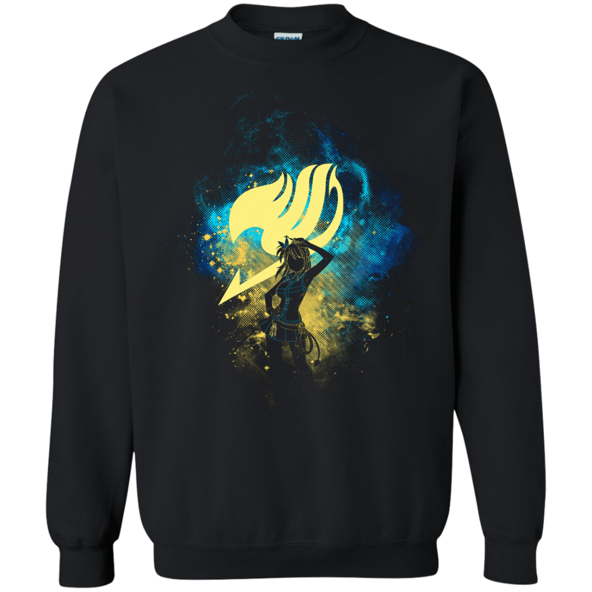 Sweatshirts Black / Small LUCY ART Crewneck Sweatshirt