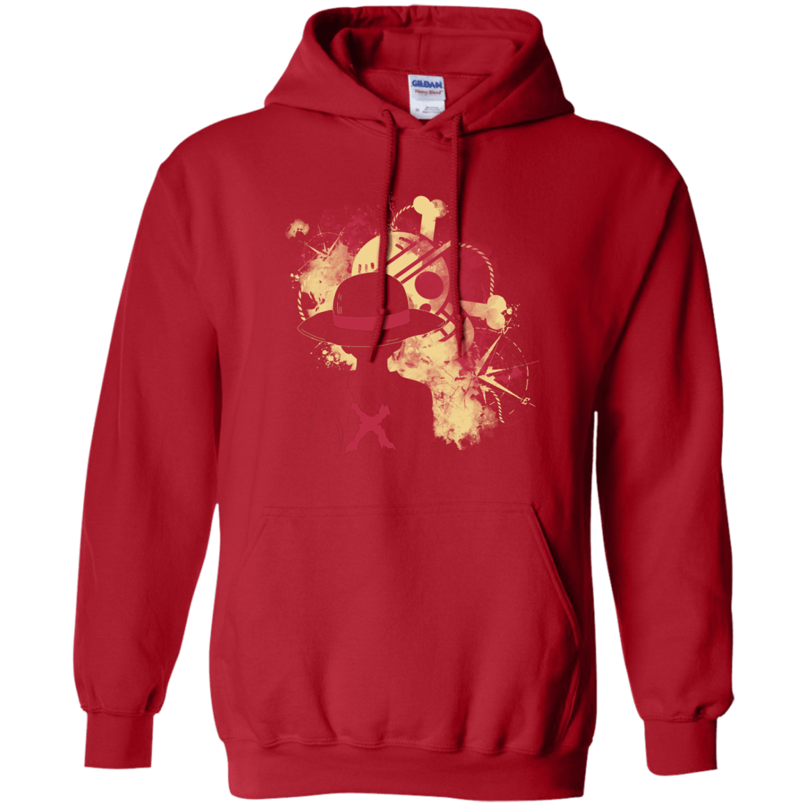 Sweatshirts Red / S Luffy 2018 Pullover Hoodie