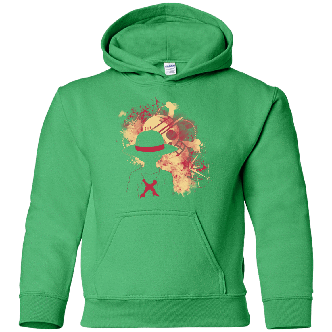 Sweatshirts Irish Green / YS Luffy 2018 Youth Hoodie