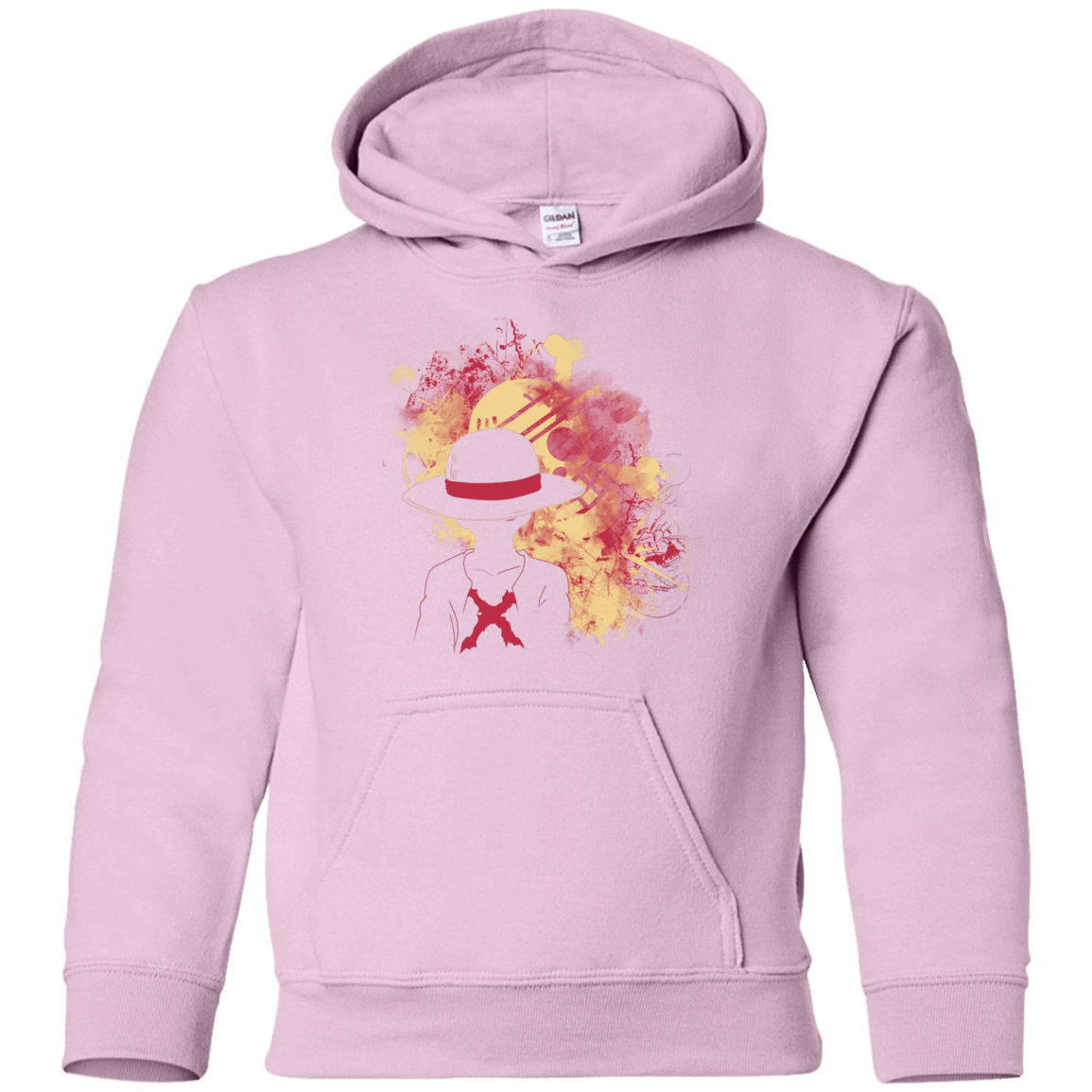 Sweatshirts Light Pink / YS Luffy 2018 Youth Hoodie