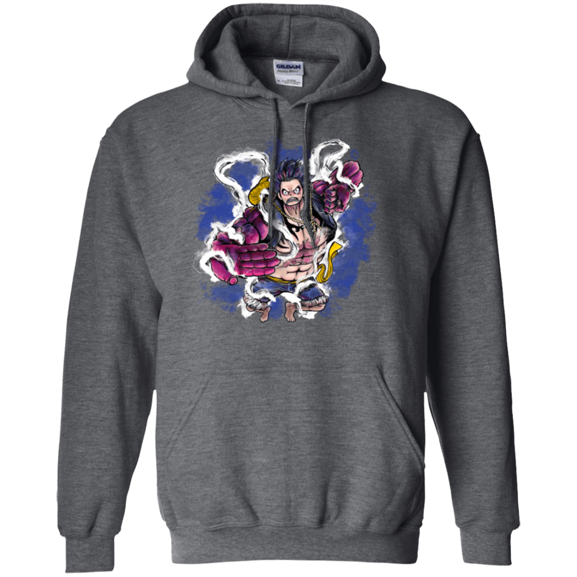 Sweatshirts Dark Heather / Small Luffy 3 Pullover Hoodie