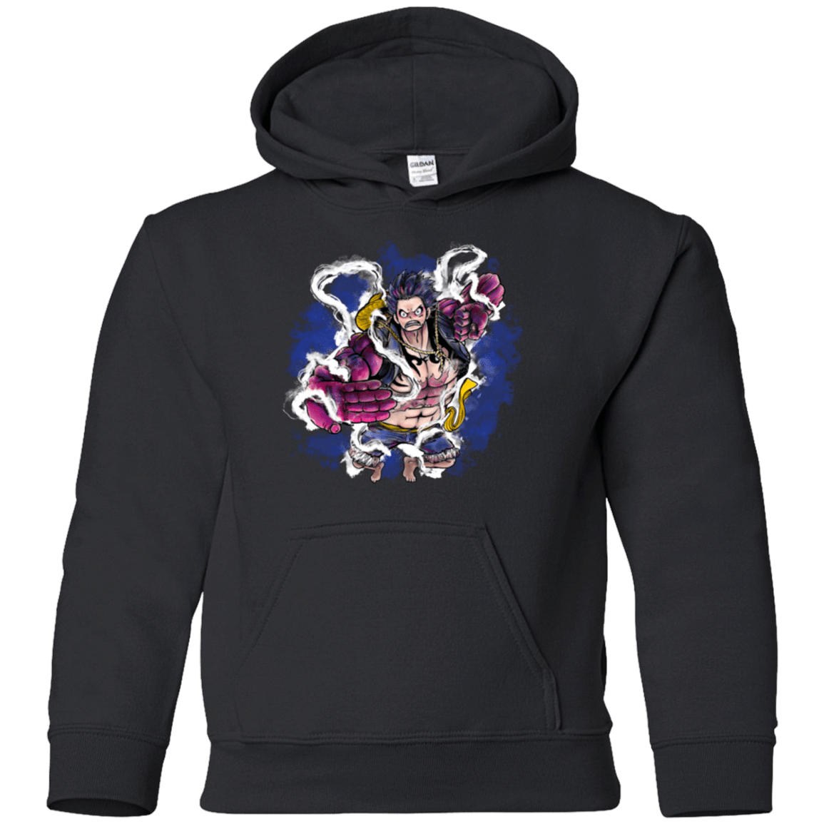 Sweatshirts Black / YS Luffy 3 Youth Hoodie