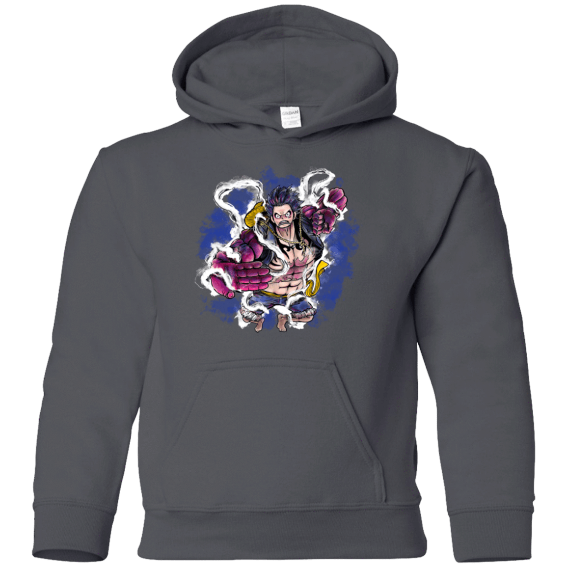 Sweatshirts Charcoal / YS Luffy 3 Youth Hoodie
