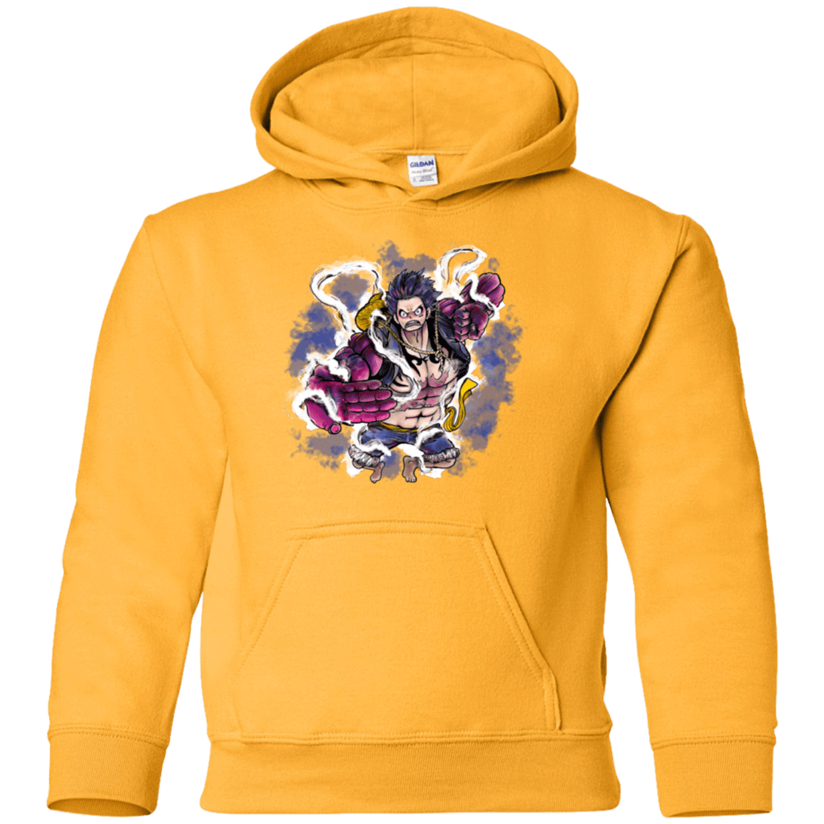 Sweatshirts Gold / YS Luffy 3 Youth Hoodie