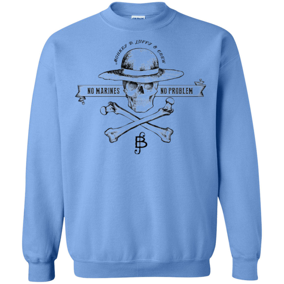 Sweatshirts Carolina Blue / Small Luffy Crewneck Sweatshirt