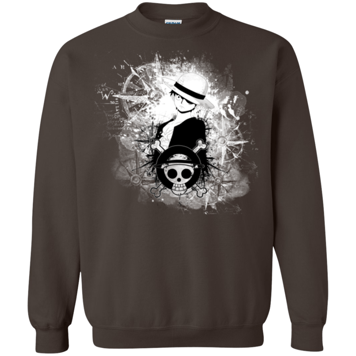 Sweatshirts Dark Chocolate / Small Luffy Crewneck Sweatshirt