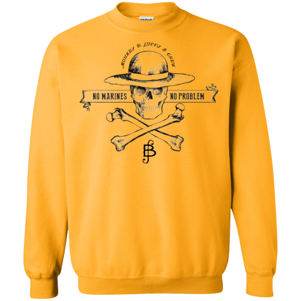 Sweatshirts Gold / Small Luffy Crewneck Sweatshirt