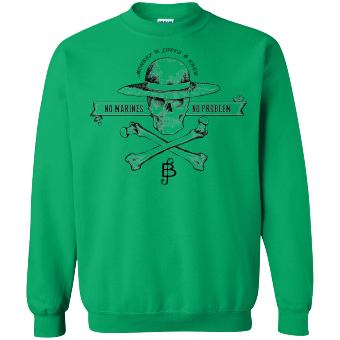 Sweatshirts Irish Green / Small Luffy Crewneck Sweatshirt
