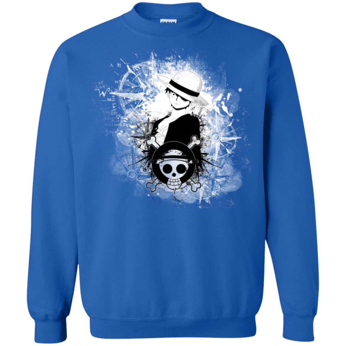 Sweatshirts Royal / Small Luffy Crewneck Sweatshirt