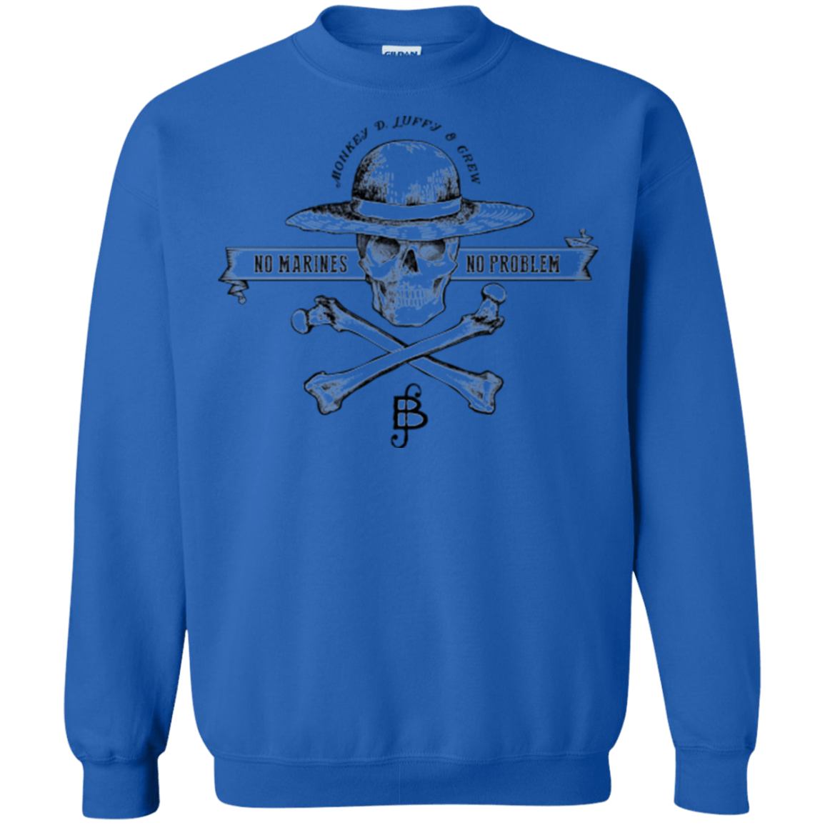 Sweatshirts Royal / Small Luffy Crewneck Sweatshirt