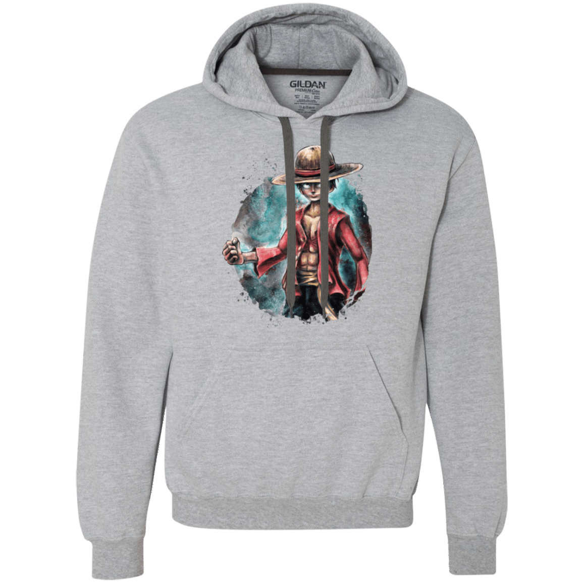 Sweatshirts Sport Grey / Small LUFFY Premium Fleece Hoodie