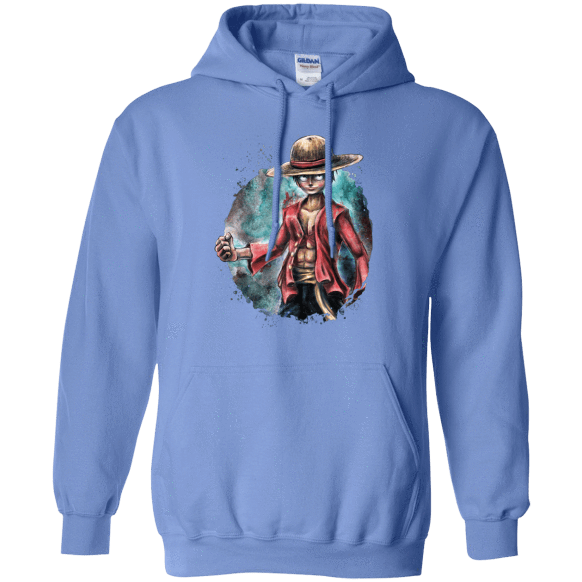 Sweatshirts Carolina Blue / Small LUFFY Pullover Hoodie