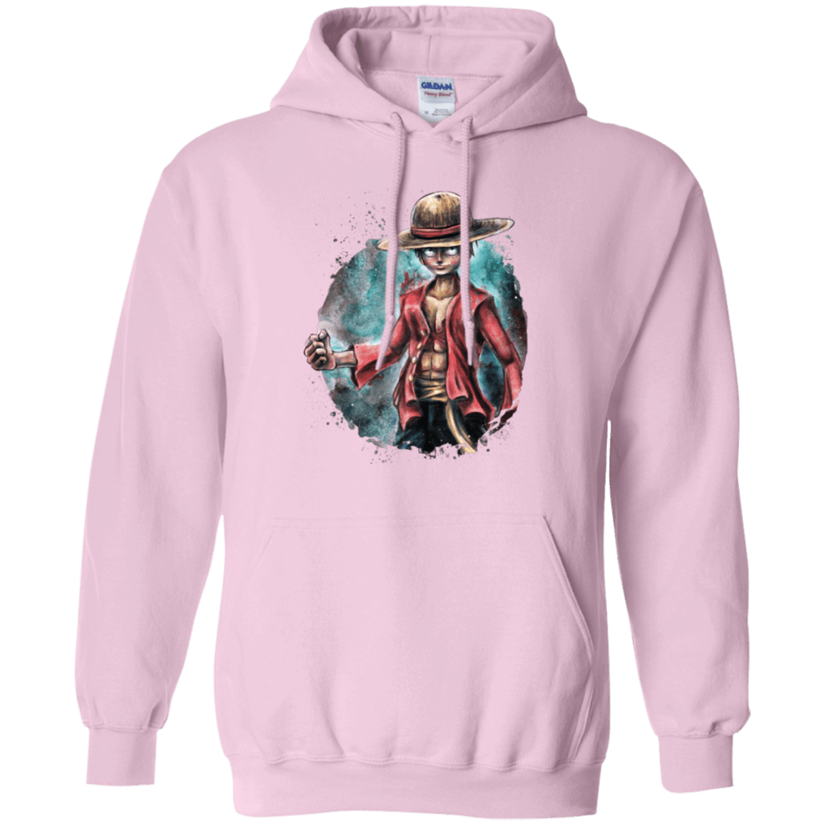 Sweatshirts Light Pink / Small LUFFY Pullover Hoodie