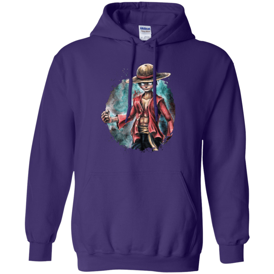 Sweatshirts Purple / Small LUFFY Pullover Hoodie