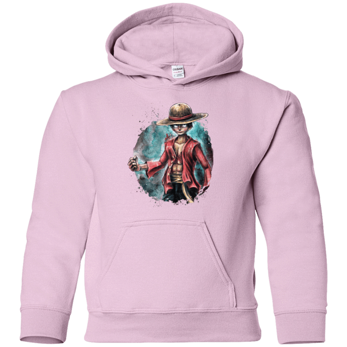 Sweatshirts Light Pink / YS LUFFY Youth Hoodie