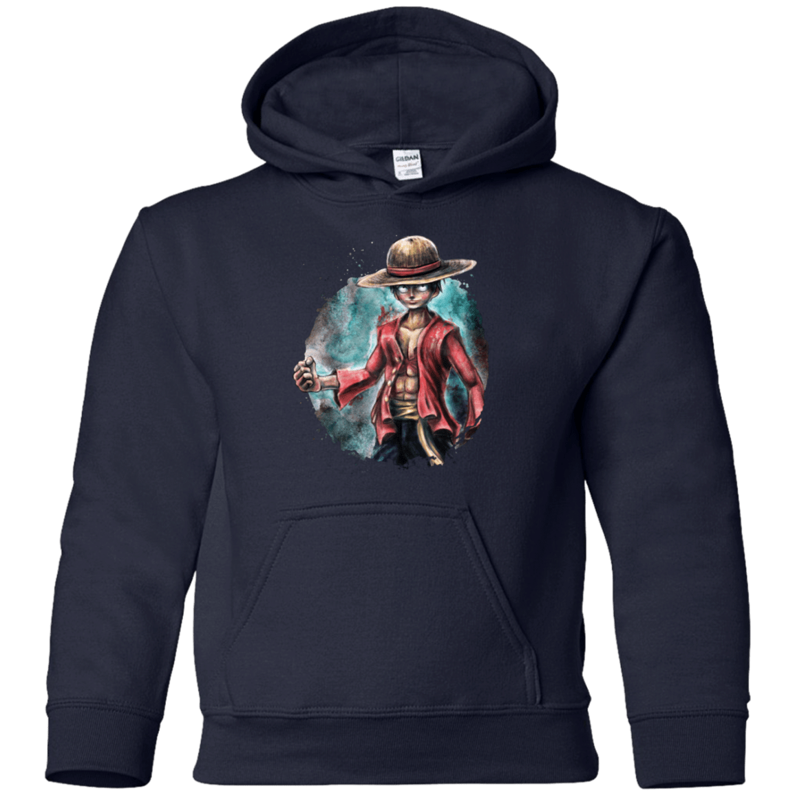 Sweatshirts Navy / YS LUFFY Youth Hoodie