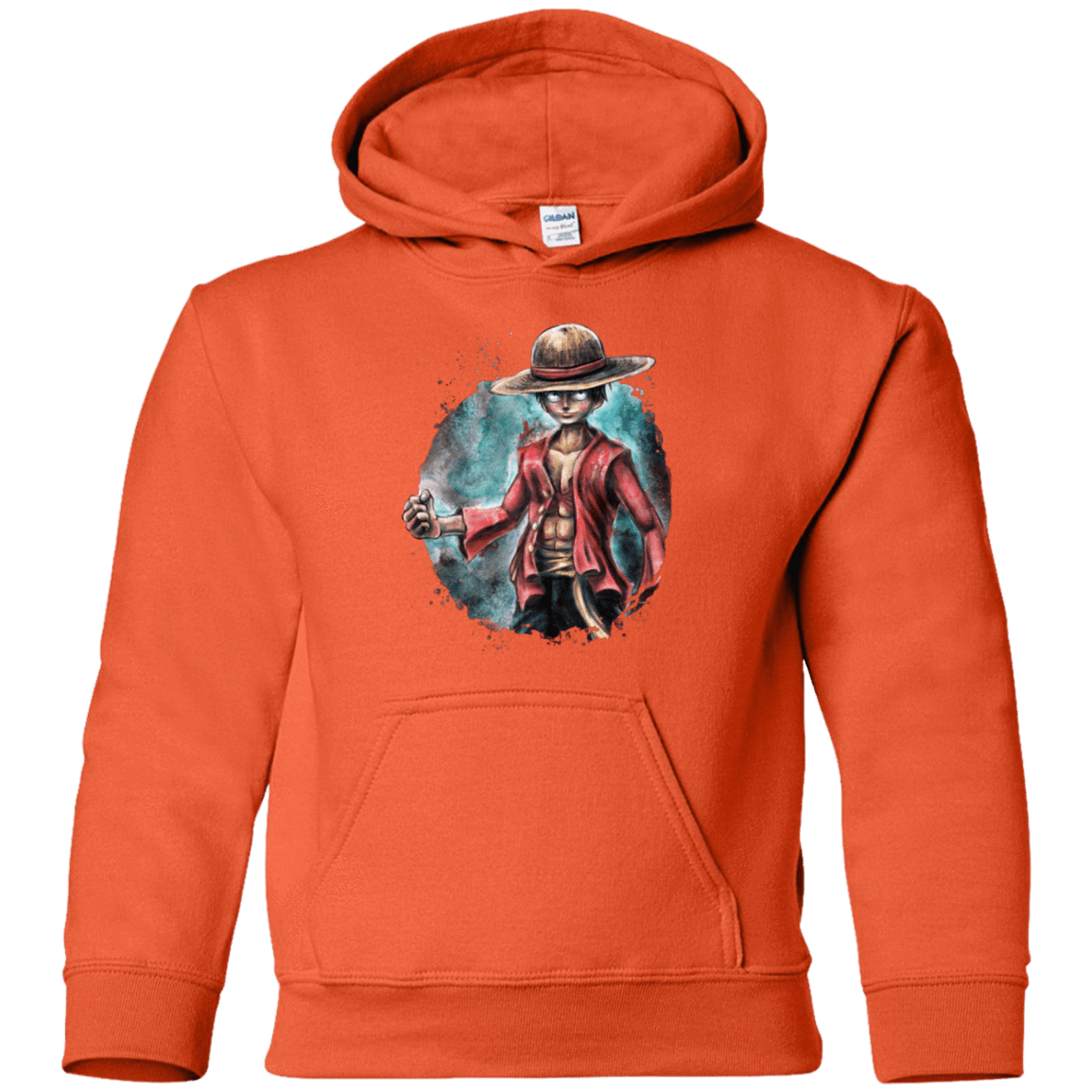 Sweatshirts Orange / YS LUFFY Youth Hoodie