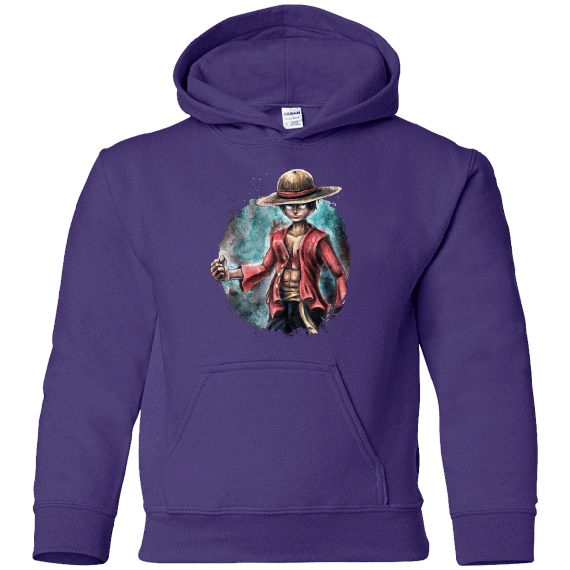 Sweatshirts Purple / YS LUFFY Youth Hoodie