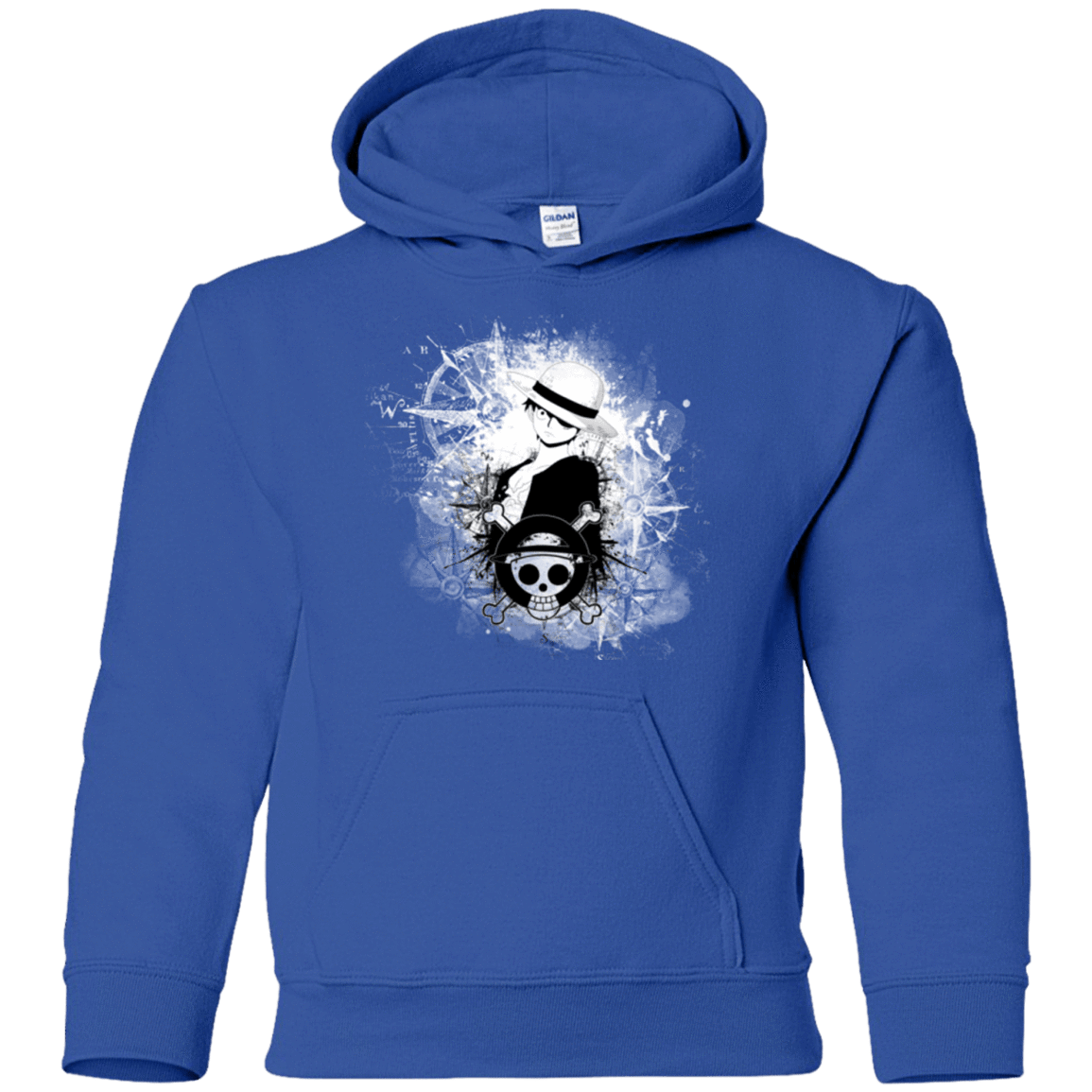 Sweatshirts Royal / YS Luffy Youth Hoodie