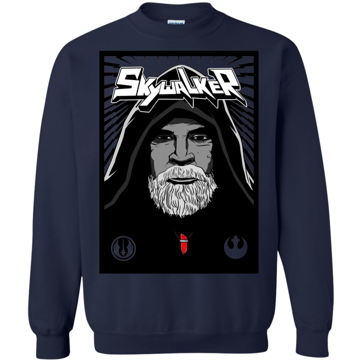 Sweatshirts Navy / S Luke B Crewneck Sweatshirt