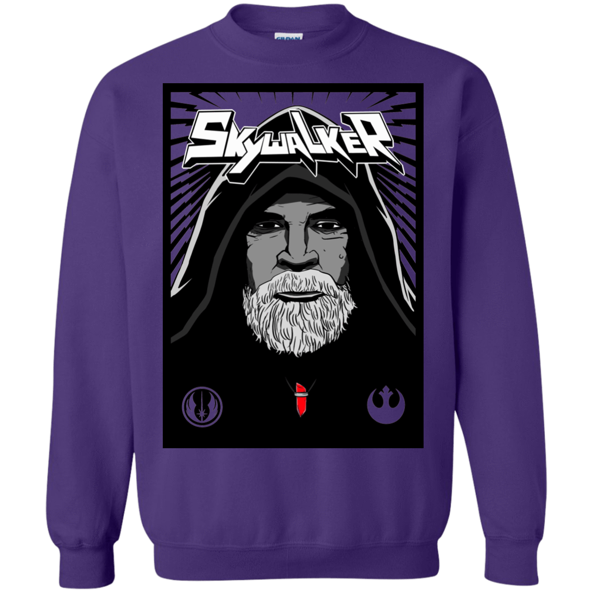 Sweatshirts Purple / S Luke B Crewneck Sweatshirt
