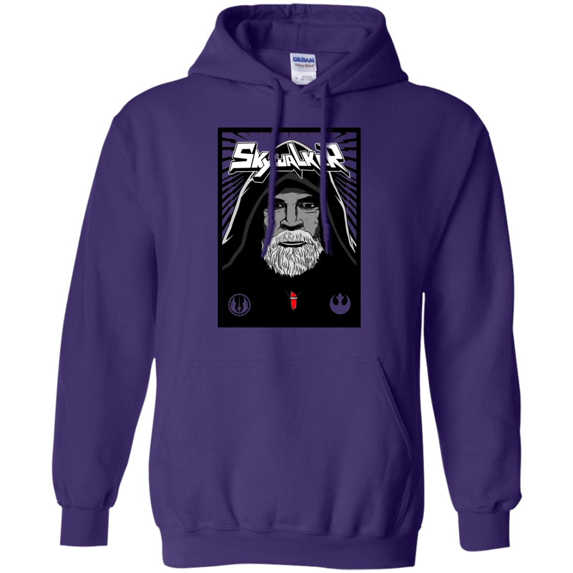 Sweatshirts Purple / S Luke B Pullover Hoodie