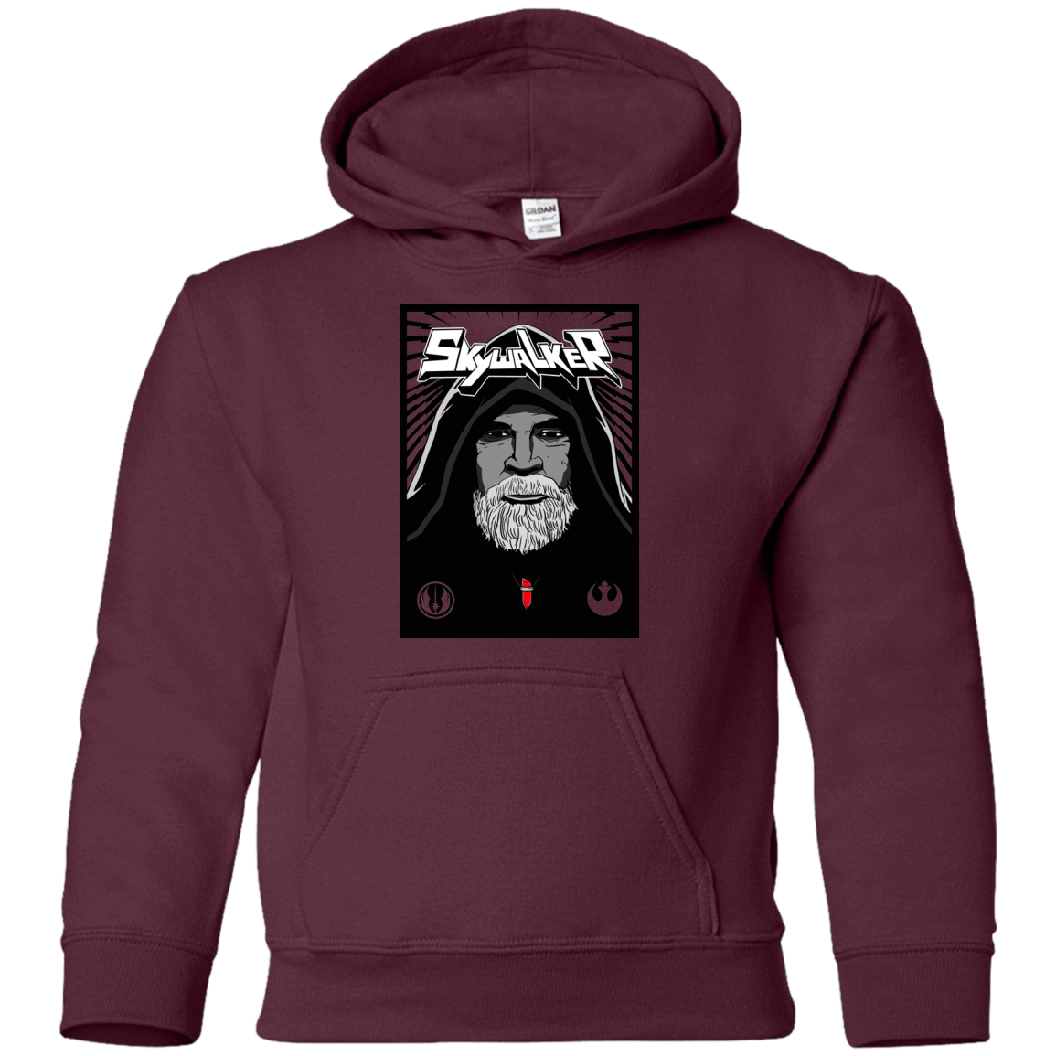 Sweatshirts Maroon / YS Luke B Youth Hoodie